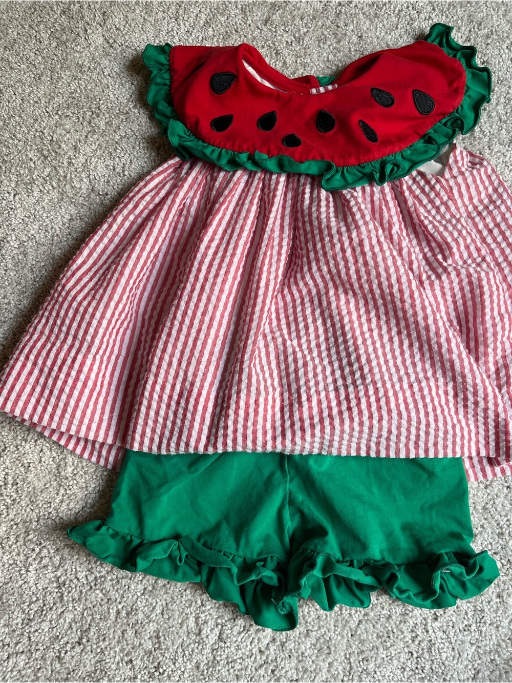 Busy Bee Smocks Watermelon Outfit